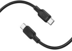 BOROFONE Cablu de date Borofone BX113, USB-C male - USB-C male, 2 m, Black (6941991115516) - flax