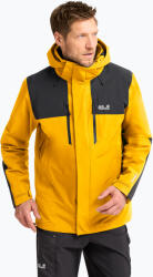 Jack Wolfskin Geacă de ploaie pentru bărbați Jack Wolfskin Jasper Pro 2L burly yellow jw