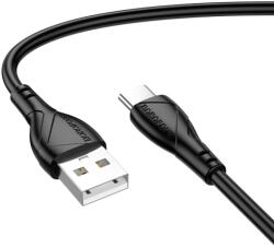 BOROFONE Cablu de date Borofone BX121, USB-A male - USB-C male, 1 m, Black (6941991123061)