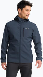 Jack Wolfskin Geacă rezistentă la vânt pentru bărbați Jack Wolfskin Wild Winds Hooded midnight sky