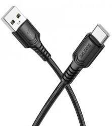 BOROFONE Cablu de alimentare Borofone BX116, USB-A male - USB-C male, 1 m, Black (6941991119804)