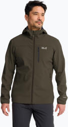 Jack Wolfskin Geacă rezistentă la vânt pentru bărbați Jack Wolfskin Wild Winds Hooded obsidian moss