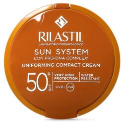 Rilastil Fond de ten compact SUN SYSTEM, SPF50+, BEIGE, 10g, RILASTIL