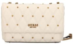  Guess, Triana, textil oldaltáska, elefántcsontszín, HWQS8553210, 26 x 16 x 9 cm, női