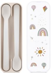 Mepal Mepal, Mio, Sunshine&Rainbow, linguri pentru hranire, 2 buc Set pentru masa bebelusi