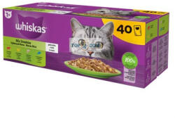 Whiskas 40x85gr Halas-húsos mix