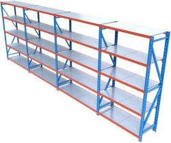 HD Regal FLEX300-X755 Salgó polcrendszer KOMPLETT 7, 5 m (250 x 60 cm / 5 polc) - mkaudio