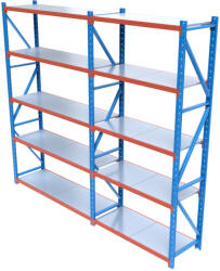 HD Regal FLEX300-W355 Salgó polcrendszer KOMPLETT 3, 5 m (300 x 60 cm / 5 polc) - mkaudio