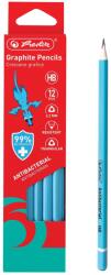 Herlitz Creion HB antibacterian, triunghiular, Herlitz (9498440)