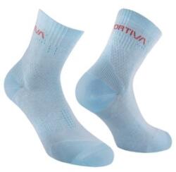 La Sportiva SPRINT TRAIL SOCKS Șosete White/Hibiscus 38-40 EU