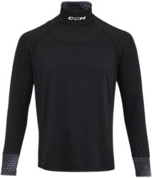 CCM Tricou pentru bărbați Pro Neck Guard LS Black M