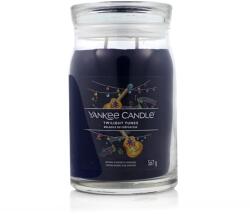 Yankee Candle Signature Praline & Birch Illatgyertya 567 g típus Twilight Tunes