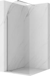 Mexen Kioto-Q Perete de duș Walk-in 80 x 200 cm, transparent 8 mm, crom - 800-080-101-01-00-Q (800-080-101-01-00-Q)