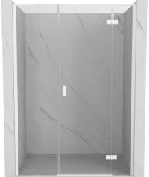 Mexen Mist-H L ușă de duș batantă dreapta 120 cm, transparentă, albă - 8A5L-120-001-20-00-P (8A5L-120-001-20-00-P)