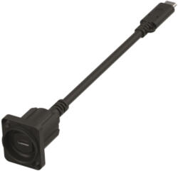 Neutrik NAUSBC-5G-FL10 USB-C aljzat összekötő kábellel (NAUSBC-5G-FL10)