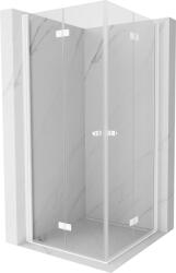 Mexen Mist-F Duo cabină de duș pliabilă 120 x 120 cm, transparentă, albă - 8A6-120L-120P-20-00 (8A6-120L-120P-20-00)