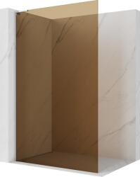 Mexen Kioto L perete de duș Walk-in 70 x 200 cm, bronz, crom - 800-070-103-01-32 (800-070-103-01-32)