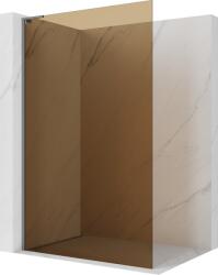 Mexen Kioto L perete de duș Walk-in 90 x 200 cm, bronz, metal armat - 800-090-103-95-32 (800-090-103-95-32)