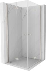 Mexen Mist-F Cabină de duș Duo pliabilă 105 x 105 cm, transparentă, nichel periat - 8A6-105L-105P-97-00 (8A6-105L-105P-97-00)