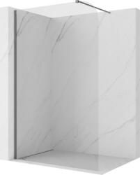 Mexen Kioto-P perete de duș Walk-in 120 x 200 cm, transparent 8 mm, gun metal - 800-120-101-95-00-P (800-120-101-95-00-P)