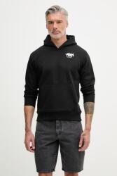 Alpha Industries kapucnis melegítőfelső férfi pamuttal Signature - fekete L
