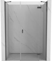 Mexen Mist-H ușă de duș batantă dreapta 140 cm, transparentă, gun metal - 8A5-140-001-95-00-P (8A5-140-001-95-00-P)