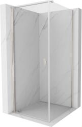 Mexen Mist-B cabina de duș cu ușă batantă 95 x 95 cm, transparent, nichel periat - 8A2T-095-095-97-00 (8A2T-095-095-97-00)