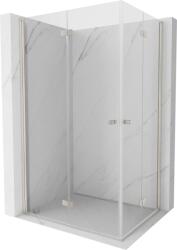 Mexen Mist-F Cabină de duș dublă pliată stânga 105 x 75 cm, transparent, nichel periat - 8A6-105L-075P-97-00 (8A6-105L-075P-97-00)