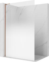 Mexen Kioto L perete de duș Walk-in 100 x 200 cm, ombre alb 8 mm, aur roz - 800-100-103-60-86 (800-100-103-60-86)