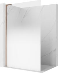 Mexen Kioto L perete de duș Walk-in 70 x 200 cm, ombre albă 8 mm, cupru periat - 800-070-103-65-86 (800-070-103-65-86)