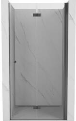 Mexen Mist-F ușă de duș pliabilă dreapta 95 cm, transparentă, gri armat periat - 8A6-095-000-66-00-P (8A6-095-000-66-00-P)