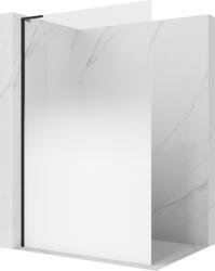 Mexen Kioto L perete de duș Walk-in 90 x 200 cm, ombre albă 8 mm, negru - 800-090-103-70-86 (800-090-103-70-86)