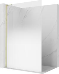 Mexen Kioto L Walk-in zuhanyfal 110 x 200 cm, fehér ombre 8 mm, arany - 800-110-103-50-86 (800-110-103-50-86)