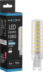 Mexen Aura LED izzó G9, 8W, Hideg - 6500K, 1060 lm - L121-G9-0865-01 (L121-G9-0865-01)