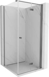 Mexen Mist-F cabina de duș pliabilă dreapta 75 x 75 cm, transparentă, gun metal - 8A6T-075-075-95-00-P (8A6T-075-075-95-00-P)