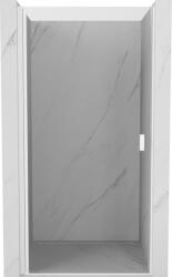Mexen Mist-B ușă de duș batantă 70 cm, transparentă, albă - 8A2-070-000-20-00 (8A2-070-000-20-00)