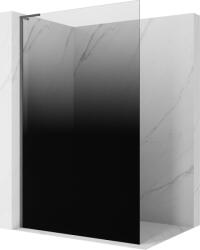 Mexen Kioto L Walk-in zuhanyfal 100 x 200 cm, fekete ombre 8 mm, gun gray kefe - 800-100-103-66-76 (800-100-103-66-76)
