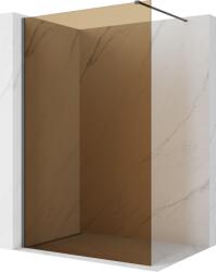 Mexen Kioto Walk-in zuhanyfal 80 x 200 cm, 8 mm bronz, csiszolt gun gray - 800-080-101-66-32 (800-080-101-66-32)