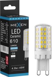 Mexen Aura LED izzó G9, 4, 8W, Hideg - 6500K, 610 lm - L121-G9-0565-01 (L121-G9-0565-01)