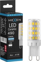 Mexen Aura LED izzó G9, 4W, Hideg - 6500K, 490 lm - L121-G9-0465-01 (L121-G9-0465-01)