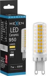 Mexen Aura LED izzó G9, 7W, Meleg - 3000K, 950 lm - L121-G9-0730-01 (L121-G9-0730-01)