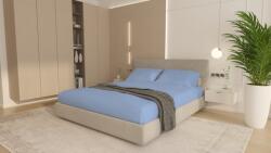 Brius Cearceaf Brius cu elastic Microfibra 160x200+2 Fete Perna 50x70, Fata Perna 50x70 cm, Albastru (BB5942632007659RIZ)
