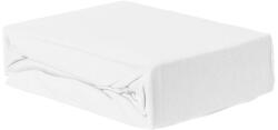 Brius Cearceaf Brius cu elastic Jersey, 100x200, 50% poliester , 50% bumbac, Material moale si prietenos cu pielea, Alb (BB5942632009585RIZ)