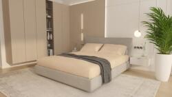 Brius Cearceaf Brius cu elastic Microfibra 160x200+2 Fete Perna 50x70, Fata Perna 50x70 cm, Crem (BB5942632012462RIZ)
