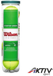 Wilson Teniszlabda Wilson Starter Play zöld 4 db (WRT137400+) - aktivsport