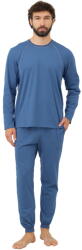 Italian Fashion pijama bărbați ERAZM mânecă lungă, pantaloni lungi, jeans: M (AAF-MPZ-ERAZ-DDJE M)