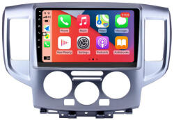 TopNAVI Nissan NV200 2009- 2021 9" Android multimédia autórádió érintőkijelzős fejegység - Ezüst / 4GB+ 64GB Carplay WIFI (TN-NISSAN-NV200-2009-3)