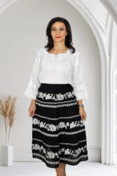 Magazin Traditional Fusta stilizata cu motive florale Gabi
