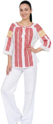 Rody s Forever Bluza dama AU26 alb/rosu bordo , marimea L (AU26L)