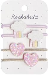 Rockahula Kids Pasztell felhős-szívecskés hajgumi szett